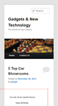 Mobile Screenshot of gadgetrance.com
